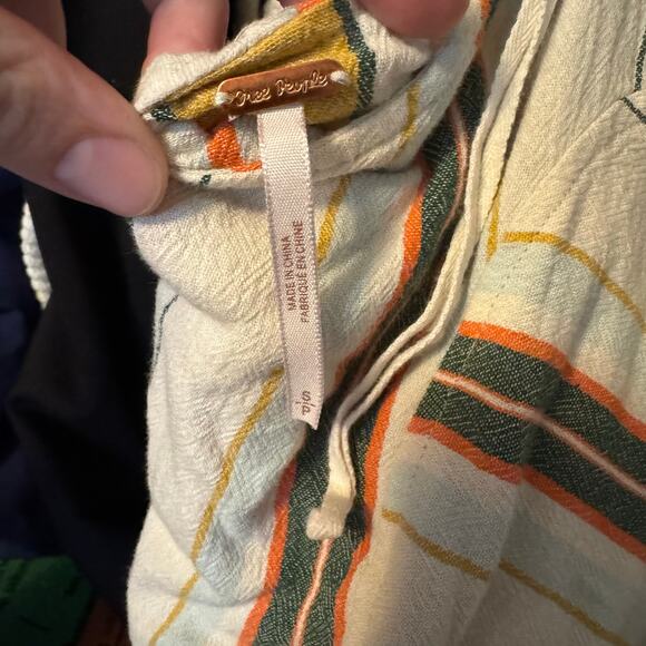 Free People Hannah Striped Halter Dress Small. - Picture 8 of 8